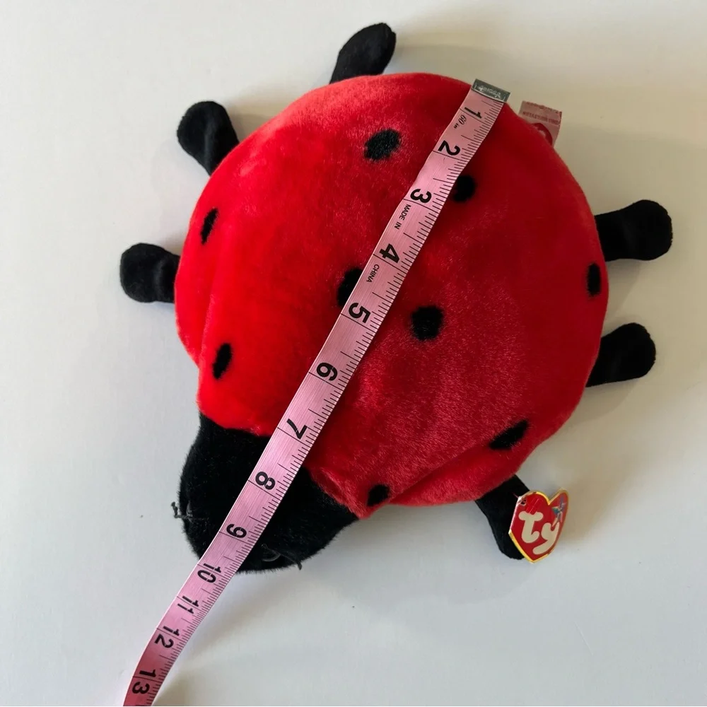 Vintage Beanie Buddy Lucky the Ladybug 1999 Ty